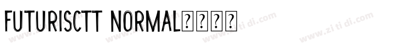 FuturisCTT Normal字体转换